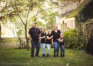 Brown Family at the Harriton House-Debra Heschl Photography