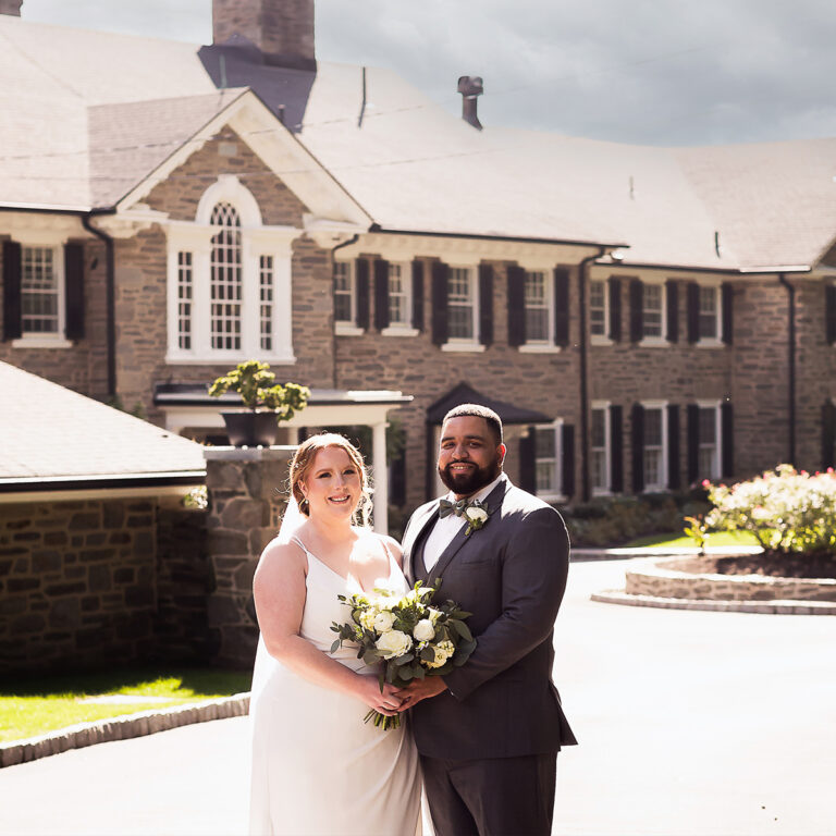 Stephanie & Deric's wedding at the Manufactures Country Club in Fort Washington, Pa.